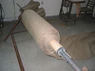 Jute auf Rolle