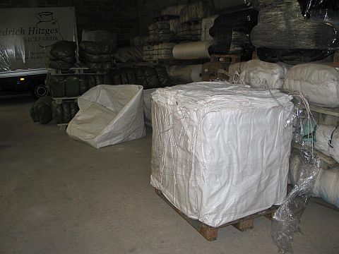 Big Bags auf palette